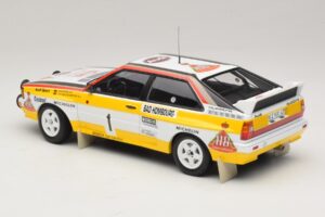Audi Quattro #1 W. Rohrl / C. Geistdorfer Rally Monte Carlo Winner 1984 Minichamps 1:18 A5-5894 Diecast - image 5 of 6