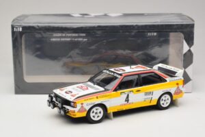 Audi Quattro A2 #4 W. Rohrl / C. Geistdorfer Rally Portugal 1984 Minichamps 1:18 153841104 Diecast - image 6 of 6
