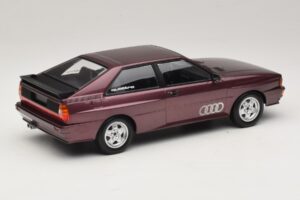 Audi Quattro Purple Metallic Minichamps 1:18 155016125 Diecast - image 2 of 6