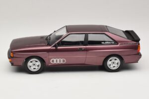 Audi Quattro Purple Metallic Minichamps 1:18 155016125 Diecast - image 3 of 6