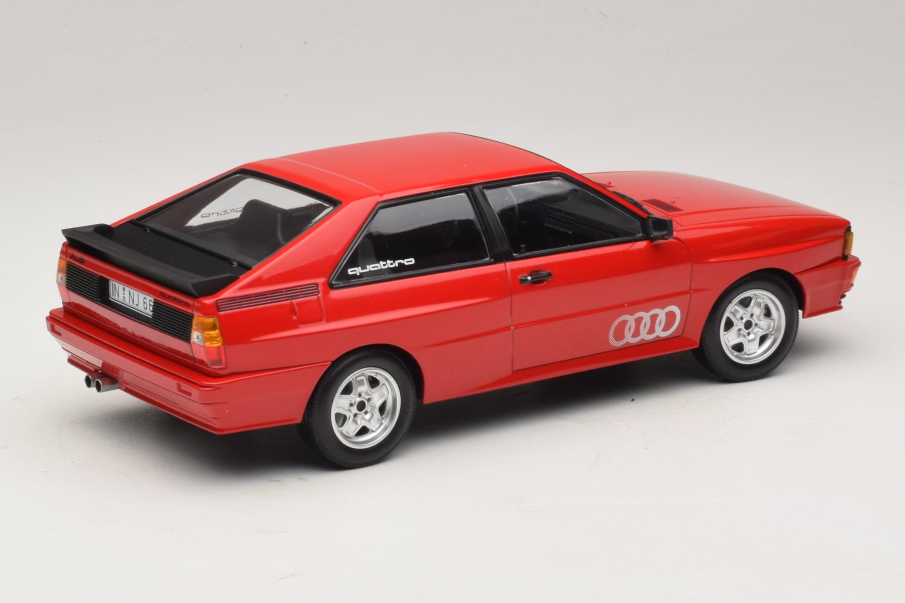 Minichamps Audi Quattro 1:18 Red Dealer Edition 1980