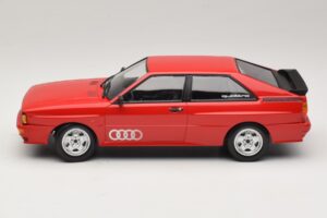 Audi Quattro Red Dealer Edition Minichamps 1:18 A5-5893 Diecast - image 3 of 6