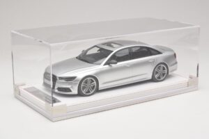 Audi S6 C7 Florett Silver Metallic IVY Merit 1:18 REMC038 Resin - image 6 of 7