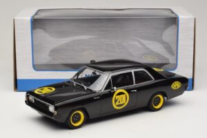 Opel Rekord C #201 Black Widow MCG 1:18 MCG18560 Diecast - image 6 of 6