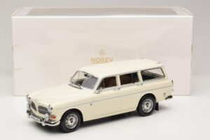 Volvo Amazon Estate Pearl White Norev 1:18 188750 Diecast - image 6 of 6