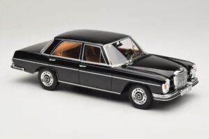 Mercedes 280 SE W108 Black Norev 1:18 183360 Diecast - image 6 of 8