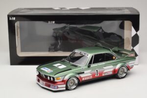 BMW 3.0 CSL #1 U. Grano BMW Italia ETCC Zandvoort 1979 Minichamps 1:18 155792501 Diecast - image 6 of 6