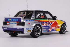 BMW E30 V8 #229 E. Hountondji Red Bull Driftbrothers Drift 2023 Blue Otto 1:18 OT486 Resin - image 2 of 5