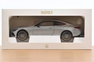 Mercedes CLE C236 Coupe Hightech Silver Norev 1:18 183939 Diecast - image 2 of 2