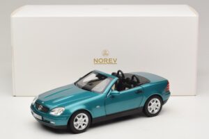 Mercedes SLK R170 Vivianite Green Norev 1:18 183021 Diecast - image 10 of 10