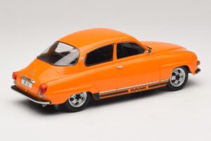 Saab 96 V4 Orange MCG 1:18 MCG18654 Diecast - image 2 of 6