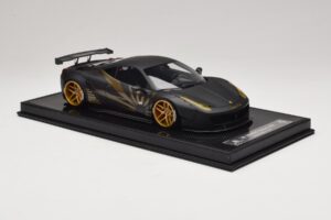 Ferrari 458 LB Works Matt Black BBA 1:18 REMC037 Resin - image 4 of 7