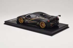 Ferrari 458 LB Works Matt Black BBA 1:18 REMC037 Resin - image 5 of 7