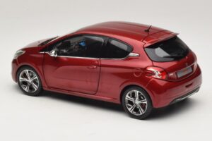 Peugeot 208 GTI Rubis Red Norev 1:18 184700 Diecast - image 7 of 8