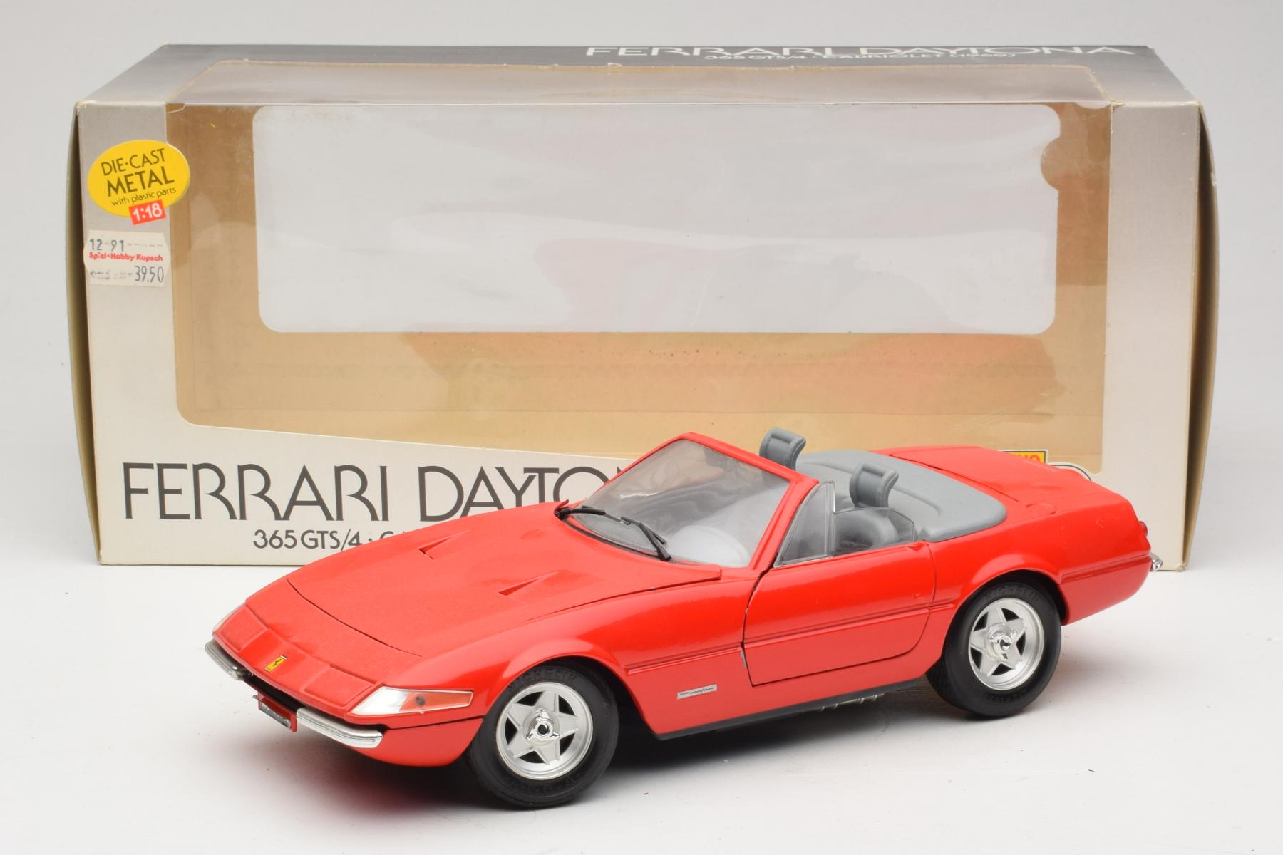 Techno Giodi Ferrari 365 GTS/4 Red 1:18