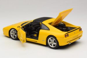 Ferrari F355 Spider Yellow with Black Roof UT Models 1:18 180074030-P4 Diecast - image 5 of 8