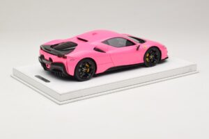 Ferrari SF90 Pack Fiorano Gloss Qatar Pink BBR 1:18 RACELINE137 Resin - image 2 of 7