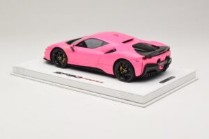 Ferrari SF90 Pack Fiorano Gloss Qatar Pink BBR 1:18 RACELINE137 Resin - image 5 of 7