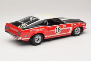 Ford Mustang Boss 302 #16 Bud Moore Engineering G. Follmer Trans-Am 1969 OEM 1:18 FORD006 Diecast - image 3 of 8