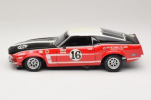 Ford Mustang Boss 302 #16 Bud Moore Engineering G. Follmer Trans-Am 1969 OEM 1:18 FORD006 Diecast - image 4 of 8