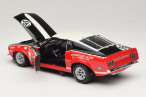 Ford Mustang Boss 302 #16 Bud Moore Engineering G. Follmer Trans-Am 1969 OEM 1:18 FORD006 Diecast - image 5 of 8