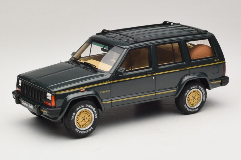 Jeep Cherokee XJ Limited Dark Hunter Green Otto 1:18 Jeep Cherokee XJ Limited Dark Hunter Green Otto 1:18 OT1340 Resin