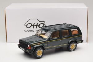 Jeep Cherokee XJ Limited Dark Hunter Green Otto 1:18 OT1340 Resin - image 6 of 6