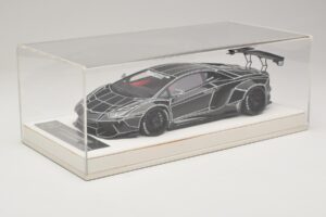 Lamborghini Aventador Liberty Walk TRON Bright Black JUC 1:18 J32-14 Resin - image 6 of 7