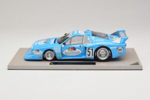 Lancia Beta Montecarlo Turbo #51 H. Heyer DRM Zolder 1980 Top Marques 1:18 CK920188 Resin - image 3 of 6