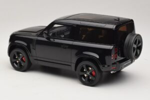 Land Rover Defender 90 L663 P400 X-Dynamic HSE Santorini Black GT Spirit 1:18 GT992 Resin - image 5 of 6