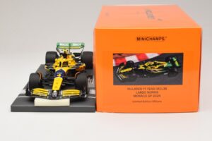 McLaren MCL38 #4 L. Norris Monaco GP Winner 2024 Minichamps 1:18 537242604 Resin - image 6 of 7