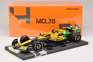 McLaren MCL38 #4 L. Norris Monaco GP Winner 2024 Minichamps 1:18 537242604 Resin - image 7 of 7