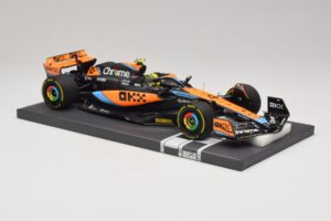 McLaren MCL60 #4 L. Norris 2nd Place Hungarian GP 2023 Minichamps 1:18 537233004 Resin - image 4 of 7