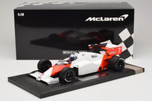 McLaren MP4/2 TAG #7 A. Prost Portuguese GP Winner 1984 Minichamps 1:18 537841807 Resin - image 7 of 7