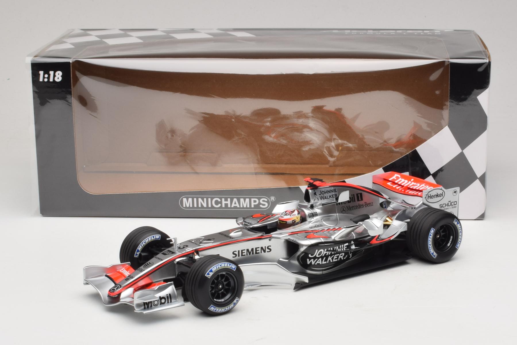 MINICHAMPS ライコネン 2006 メルセデスMP4-21 MINICHAMPS 1/18
