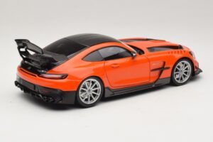 Mercedes AMG GT Black Series C190 Orange With Silver Wheels Minichamps 1:18 110032024 Diecast - image 3 of 8