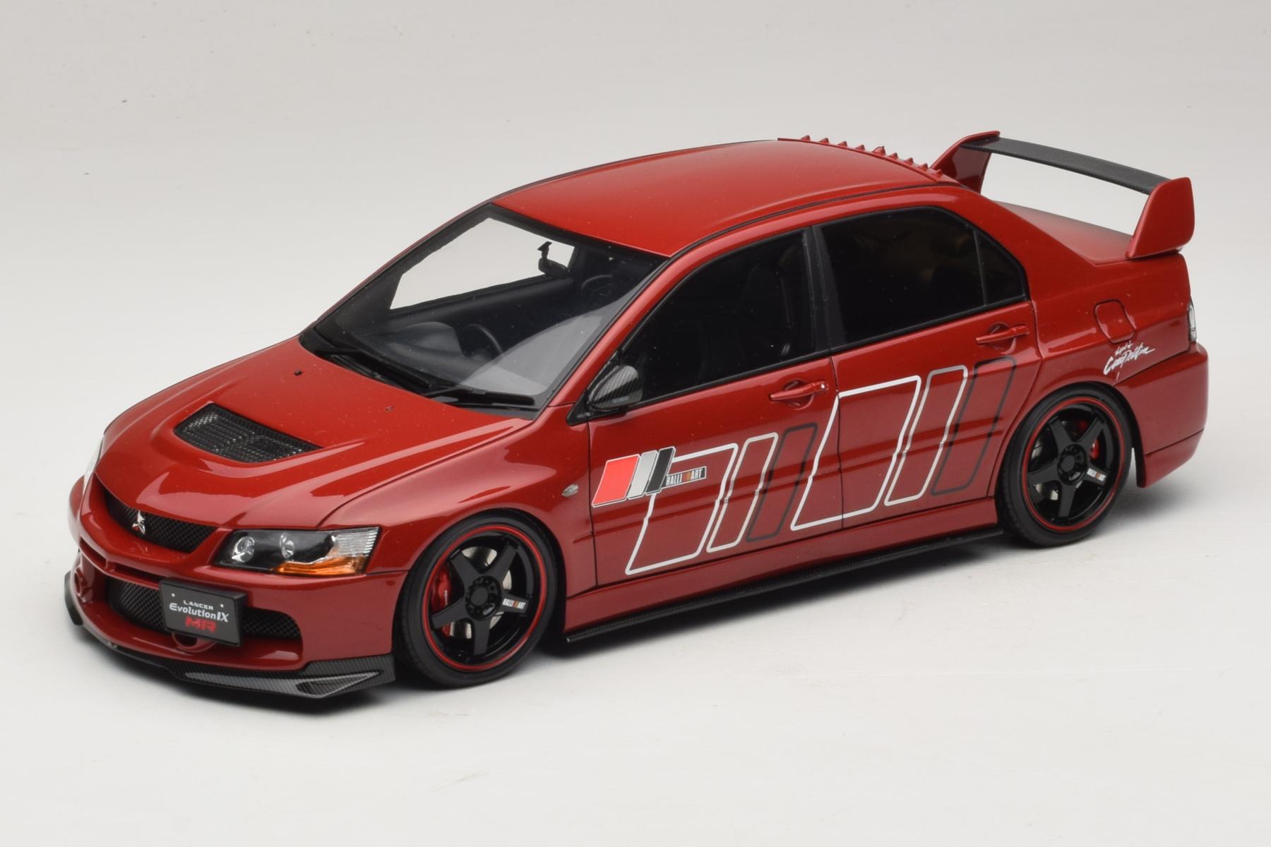 Ignition Model Lancer Evolution IX 1:18 Fast Red