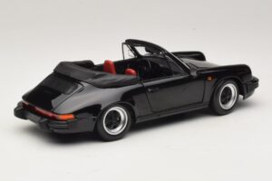 Porsche 911 3.2 Carrera Cabriolet Black Minichamps 1:18 100063035 Diecast - image 3 of 8