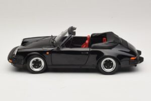 Porsche 911 3.2 Carrera Cabriolet Black Minichamps 1:18 100063035 Diecast - image 4 of 8