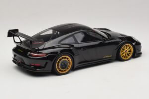 Porsche 911 992 GT3 RS Manthey Racing Black with Gold Wheels Minichamps 1:18 MR-911-GT3RS-1804 Diecast - image 2 of 6