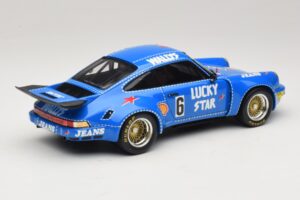 Porsche 911 RSR #6 Wallys Jeans Nurburgring 1974 Spark 1:18 18S088 Resin - image 2 of 6