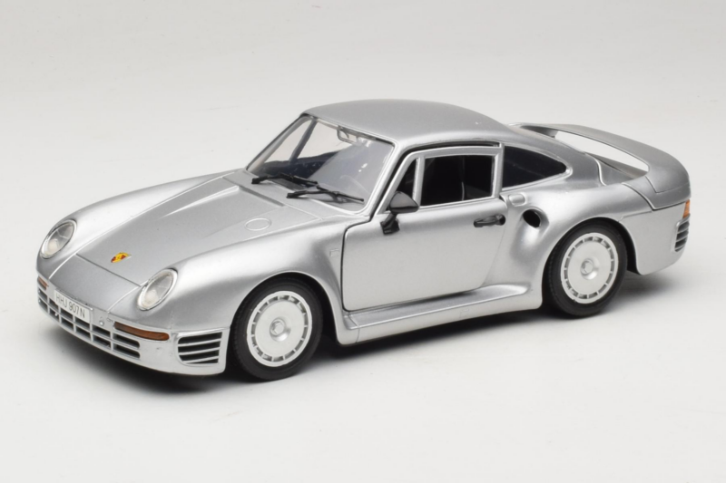 Porsche 959 Silver Tonka 1:18 Porsche 959 Silver Tonka 1:18 22213 Diecast