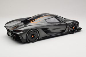 Koenigsegg Jesko Absolut 0-400-0 km/h Record Graphite Grey GT Spirit 1:12 GT575 Resin - image 2 of 6