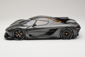 Koenigsegg Jesko Absolut 0-400-0 km/h Record Graphite Grey GT Spirit 1:12 GT575 Resin - image 3 of 6