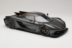 Koenigsegg Jesko Absolut 0-400-0 km/h Record Graphite Grey GT Spirit 1:12 GT575 Resin - image 4 of 6