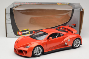 Giugiaro Prima Orange Bburago 1:18 33130-M1 Diecast - image 8 of 8