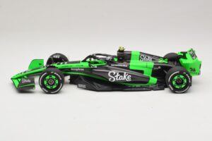 Stake Kick Sauber C44 G. Zhou Emilia Romagna GP 2024 Minichamps 1:18 117240124 Resin - image 3 of 7