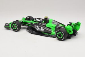 Stake Kick Sauber C44 G. Zhou Emilia Romagna GP 2024 Minichamps 1:18 117240124 Resin - image 5 of 7