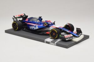 Visa Cash App RB VCARB 01 A. Iwasa FP1 Japanese GP 2024 Minichamps 1:18 117240440 Resin - image 4 of 7
