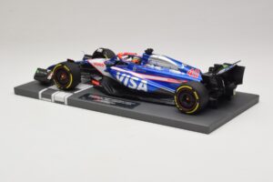 Visa Cash App RB VCARB 01 A. Iwasa FP1 Japanese GP 2024 Minichamps 1:18 117240440 Resin - image 5 of 7